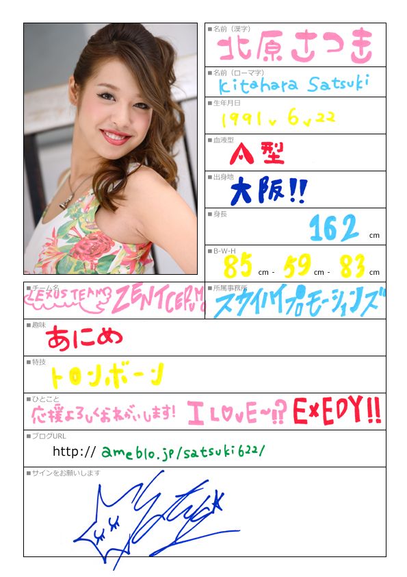 北原さつき