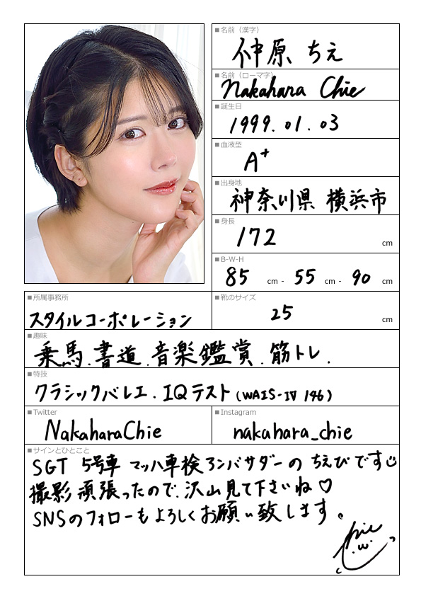 仲原ちえ